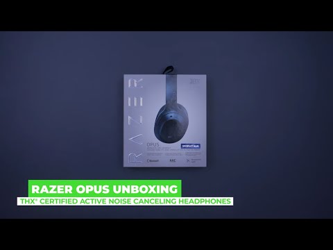 Belaid s THX Sertifikuotos ausin s Razer Opus su Aktyviu triuk mo slopinimu Juodos modelis RZ04 03430100 R3M1 ema kaina Varle.lt