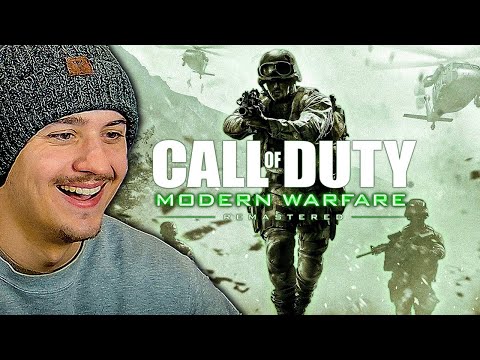 Call of Duty: Modern Warfare for the FIRST TIME EVER! (Full Game)