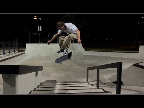 10 mins Night Skating w/Jordan Stampo … 