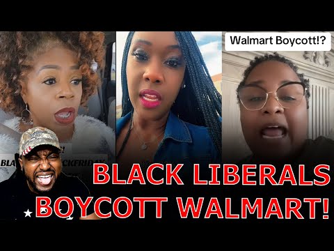 Black Liberals MELT DOWN DECLARING BOYCOTT Against 'RACIST' Walmart For Abandoning Wokeness And DEI!