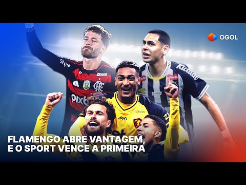 Fla agradece ao Santos e abre vantagem no Brasileiro, goleada do Bara e zebra na Inglaterra