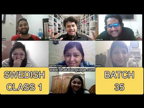 Swedish class video 2 at Shield Language Academy