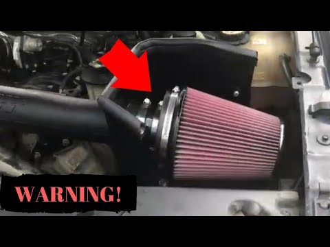This Is Why You Should Think TWICE Before Buying A Cold Air Intake