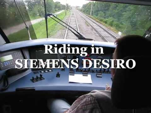 20090718 siemens desiro cab ride