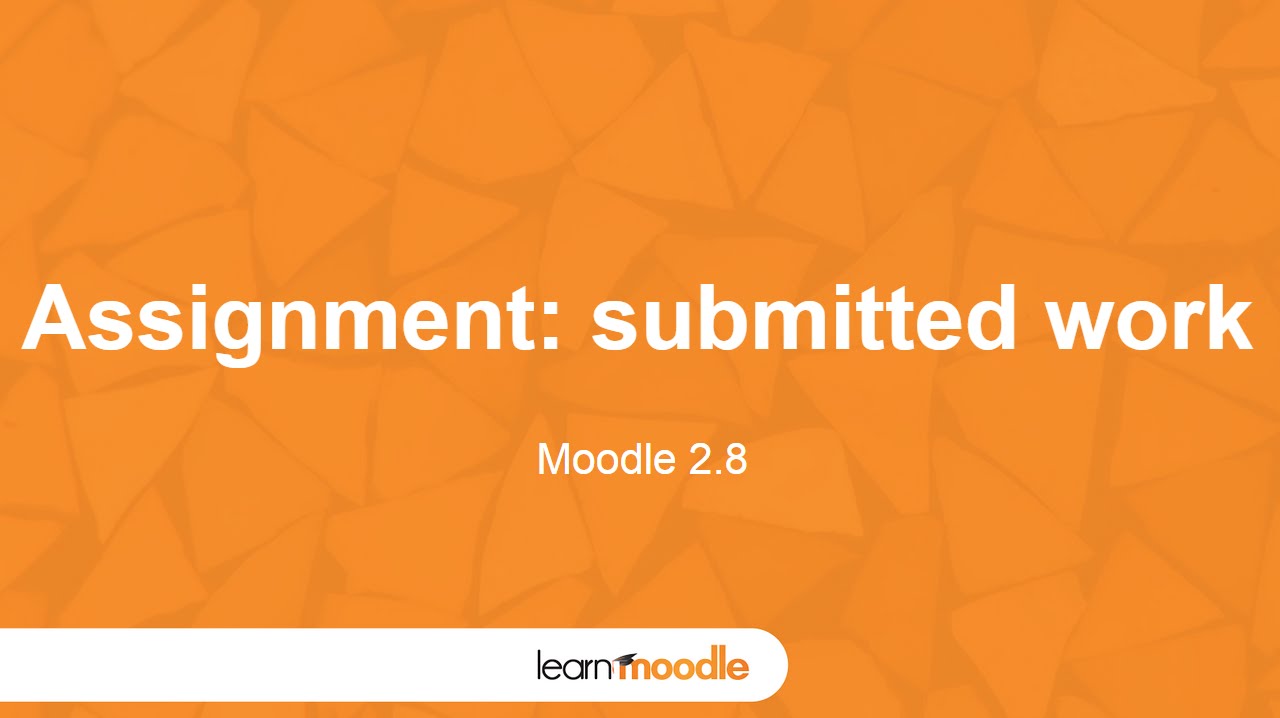 Learn Moodle 2015: Assignment Activity