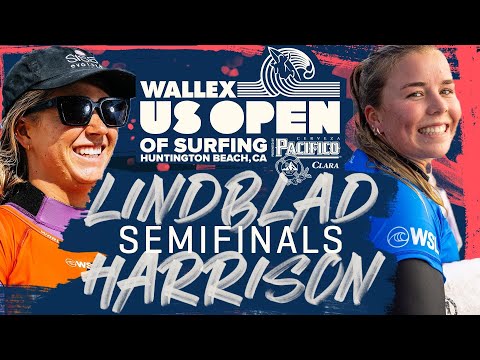 Sawyer Lindblad vs Ellie Harrison | Wallex US Open of Surfing - Semifinals Heat Replay