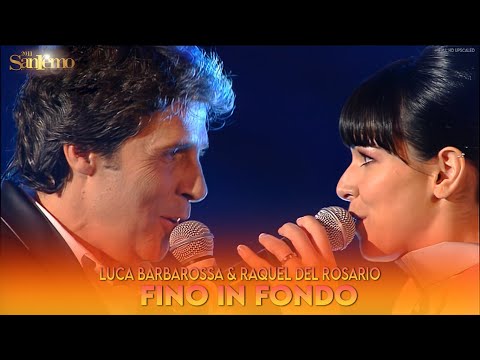 Luca Barbarossa & Raquel Del Rosario - Fino in Fondo (Sanremo 2011) FULL HD Upscaled