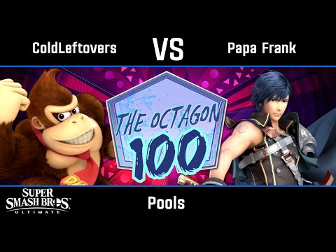 ColdLeftovers (Donkey Kong) vs Papa Frank (Chrom) - Ultimate Pools -  Octagon #100