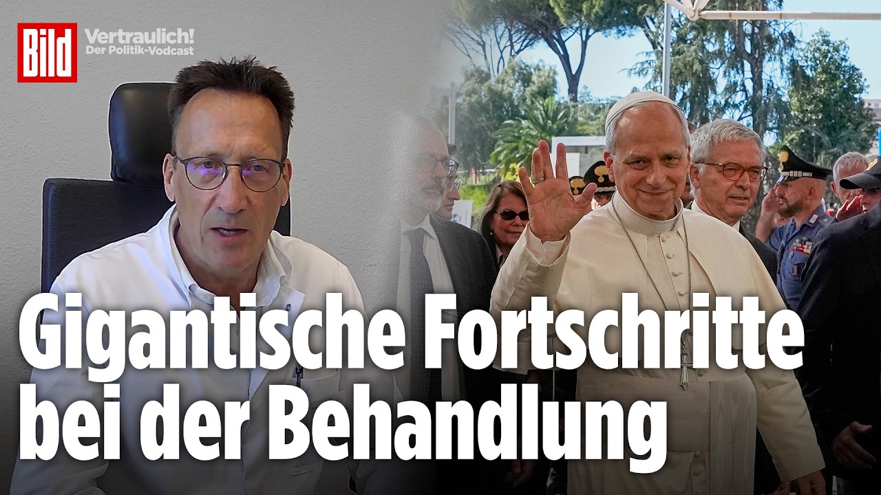 LUNGENKREBS BEIM PAPST: Thorax-Chirurg gibt Entwarnung und macht Hoffnung