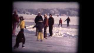 preview picture of video 'Ice Skating on Prior Lake in the late 1970's'