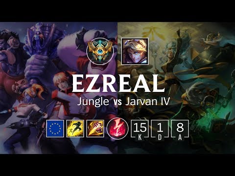 Ezreal Jungle vs Jarvan IV - EUW Challenger Patch 8.20