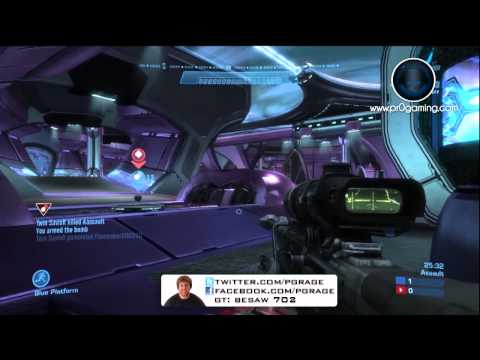 Halo Reach Gameplay Assault on Zealot Pro Player Enable