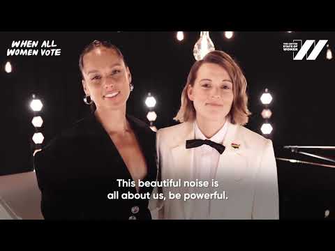 Make Beautiful Noise GOTV Message with Alicia Keys and Brandi Carlile [Captioned]