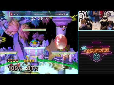 The Nightclub S1E10: FISA | JoJo (Captain Falcon) vs Bambi (Falco, Young Link) - WR3 SSBM