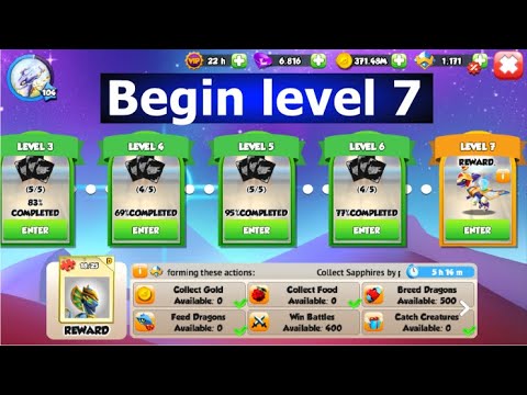 Begin level 7 Chrono APEP and Chrono Isis Event-Dragon Mania legends | DML