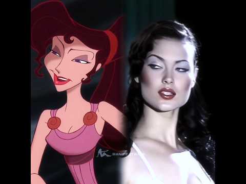 SHALOM x MEGARA 👄 #fashion #model #runway #shalomharlow #megara #hurcules #disney