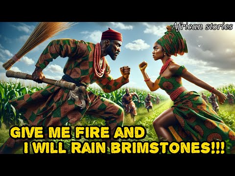 IF ONLY THIS WICKED WOMAN BEATER KNEW WHAT THE CALM VILLAGE GIRL WAS CAPABLE OF HE NEVER WOULD HAVE.