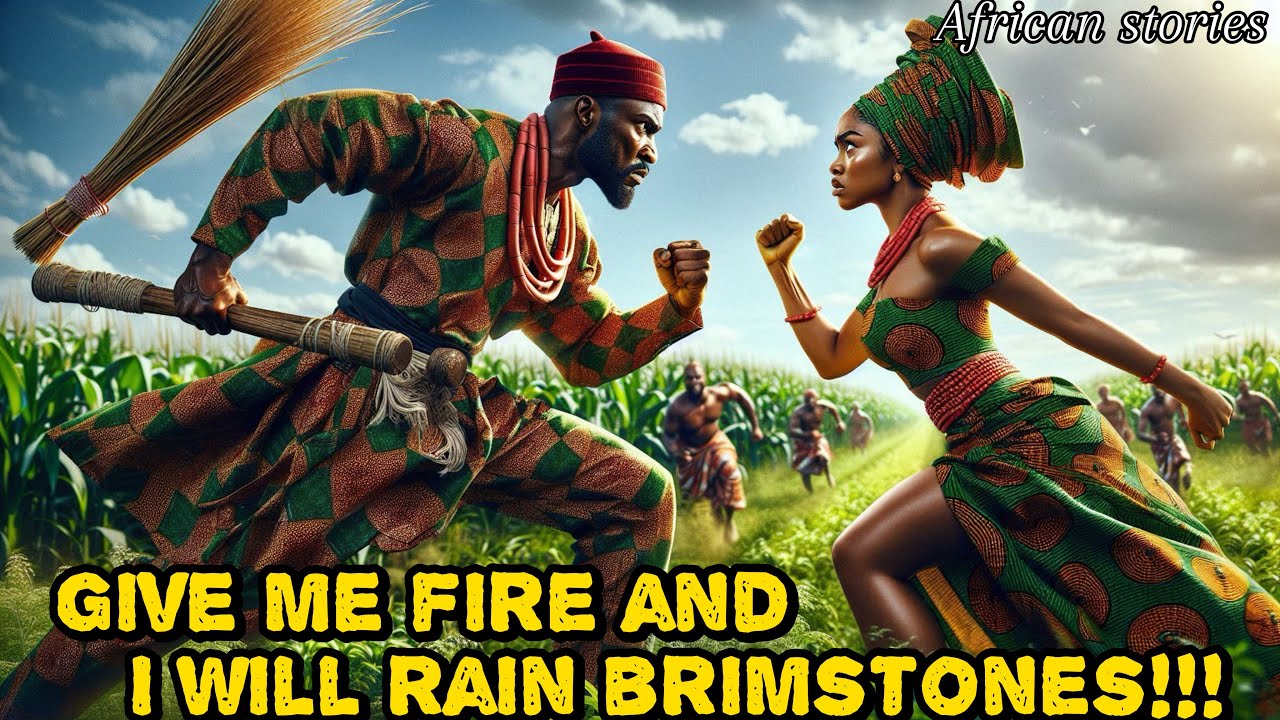 IF ONLY THIS WICKED WOMAN BEATER KNEW WHAT THE CALM VILLAGE GIRL WAS CAPABLE OF HE NEVER WOULD HAVE.