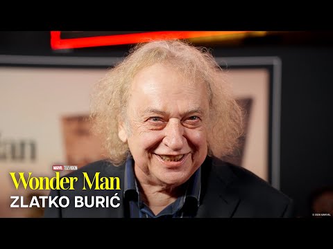 Zlatko Burić on Playing Eccentric “Wonder Man” Director Von Kovak - Wonder Man Red Carpet