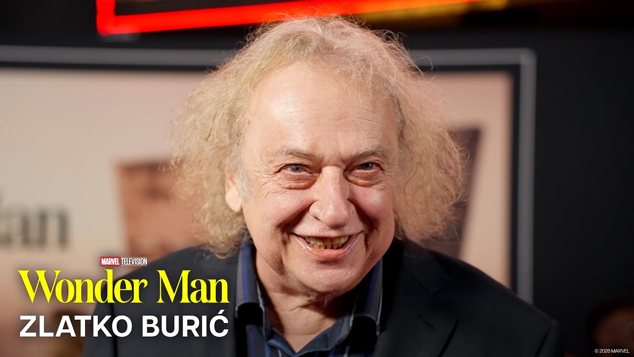Zlatko Burić on Playing Eccentric “Wonder Man” Director Von Kovak - Wonder Man Red Carpet