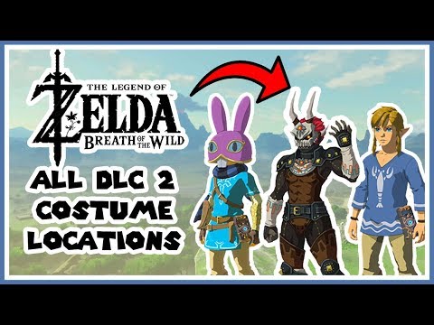 Zelda BOTW - All DLC 2 Costume Locations