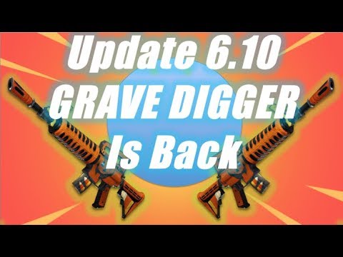 GRAVE DIGGER is back with 6.10 Update / Fortnite Save the World Video