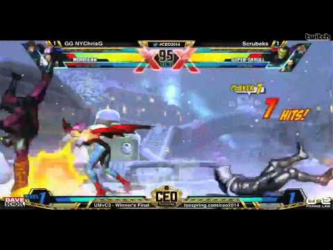 CEO 2014 WINNERS FINALS: GG NYChris G Vs Scrubeks
