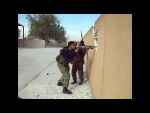 اقتحام أماكن قوات النظام في منطقة أصفر نجار من قبل كتيبة أنوار الحق في الحسكة