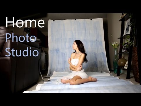 How to Create a Home Photography Studio - YouTube