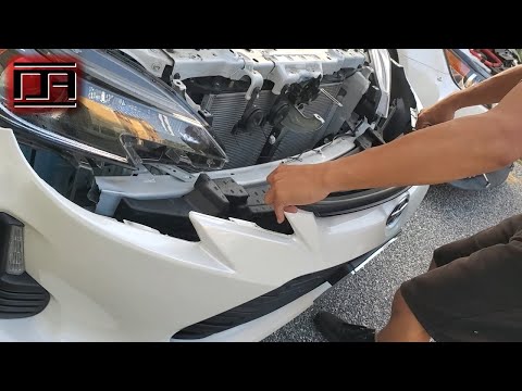 How To: Remove and Reinstall the Front Bumper Cover (Scion tC2.5)