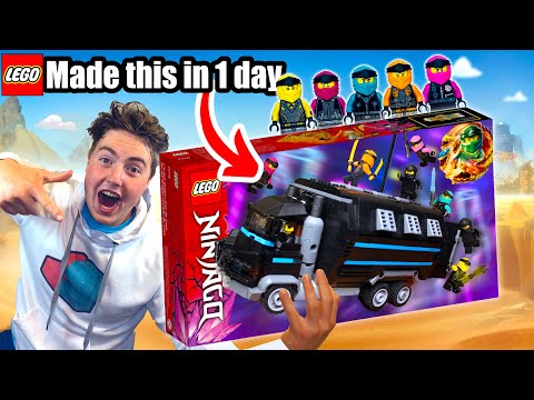 I Built a LEGO Crystalized Ninjago MOC...