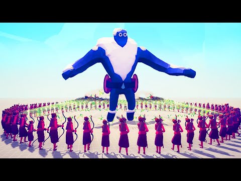 CIRCLE 100X ARTEMIS VS EVERY UNIT - CIRCLE #5 | TABS - Totally Accurate Battle Simulator