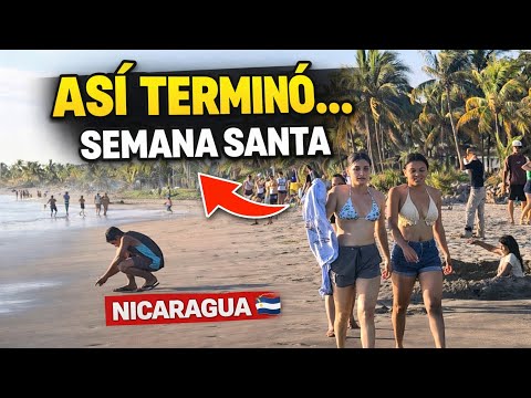 🫵"Así TERMINÓ Semana Santa en estas PLAYAS 🏄 chinandega | NICARAGUA 