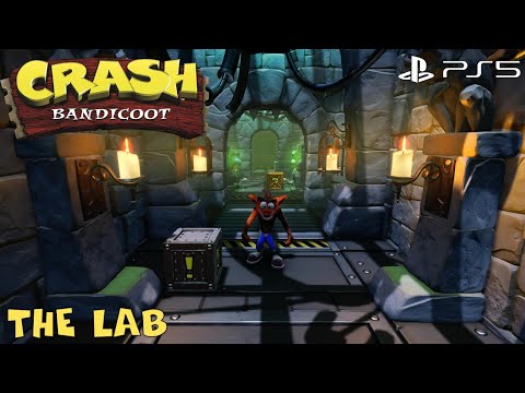 Crash Bandicoot (N.Sane Trilogy) PS5 4K HDR | The Lab | Gameplay Walkthrough | No Commentary