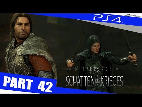 Mittelerde Schatten des Krieges Walkthrough Part 42 PS4 German Walkthrough - Shadow of War Deutsch