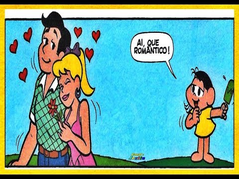 Magali - O Romântico - gibis Quadrinhos Turma da Mônica