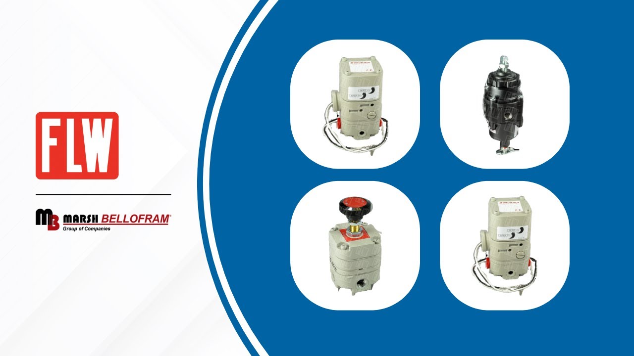 Bellofram Precision Controls: High-Performance Pressure Regulators & Transducers | FLW, Inc.