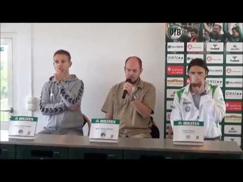 14/15: VfB Lübeck - VfL Wolfsburg II: Pressekonferenz