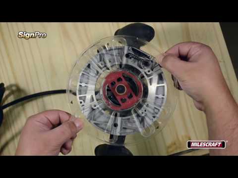 Milescraft 1212 SignPro with New TurnLock Baseplate