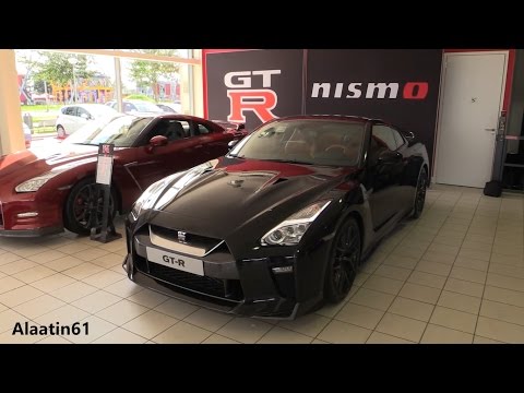 2017 NISSAN GT-R / Start Up, Exhaust Sound, In Depth Review Interior Exterior