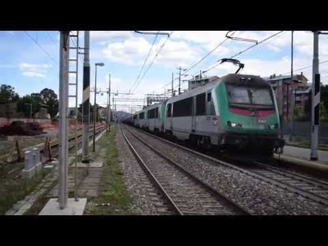 Quadrupla di E436 da Torino Orbassano a Modane FX in transito a Collegno(TO)