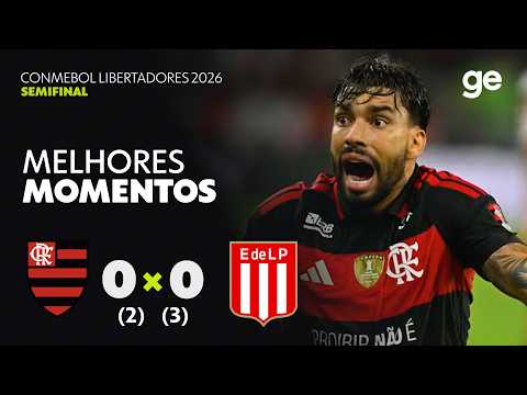 Gols e melhores lances de Flamengo x Estudiantes