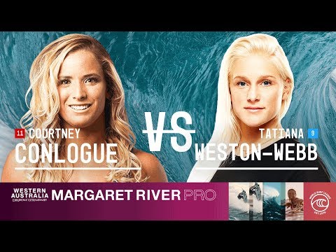 Courtney Conlogue vs. Tatiana Weston-Webb - Quarterfinals, Heat 1 - Margaret River Pro W 2019
