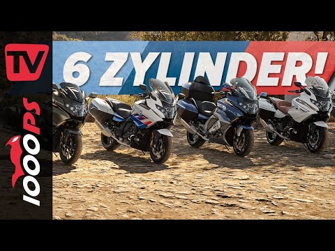 720 Nm im Test - 4 neue BMW K 1600 Modelle 2022