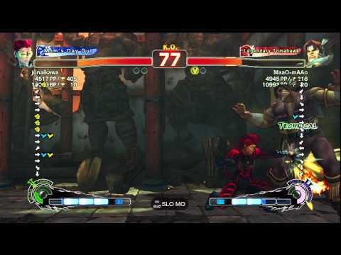 junaikawa [C. Viper] vs. MaaO-mAAo [T. Hawk] | SSF4 Arcade Edition