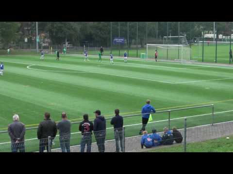 Brøndby U13 - Karslsruher SC resultat 0-1 11 mand SMILEYCUP 2016