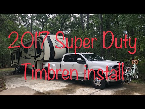 2017 Super Duty Timbren install