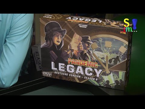 Pandemic Legacy Season 0 +++ Spielvorstellung und Interview mit Asmodee - Spiel doch mal...!