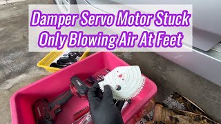 [ENG] B1443 / 43 Damper Servo Actuator Motor Stuck Blow Air Feet Only Prius ZVW30 Lexus CT200H