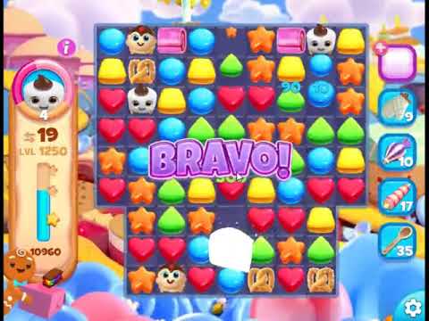 Cookie Jam Blast Level 1250 - NO BOOSTERS 🍪 | SKILLGAMING ✔️